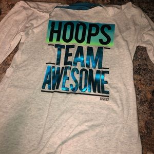 Justice long sleeve shirt